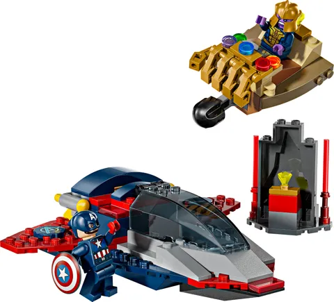 Share LEGO Marvel Captain America vs Thanos 76319 Building Set