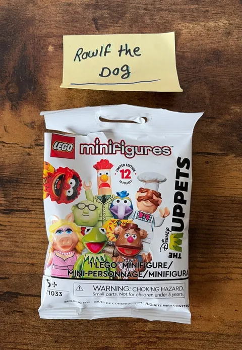 LEGO Muppets Minifigures 71033 Rowlf the Dog -(Opened to Verify) USA-Tariff FREE