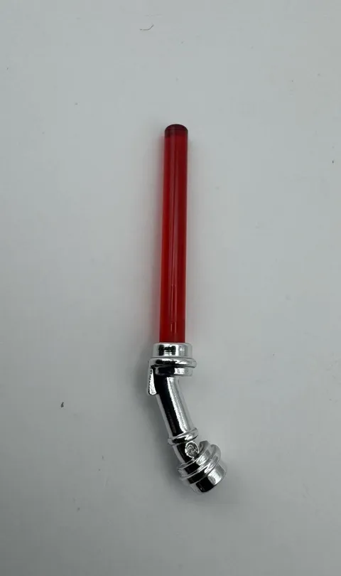LEGO Star Wars Count Dooku curved chrome hilt lightsaber sets 7752 75017 