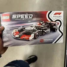 LEGO Speed Champions 77250 MoneyGram Haas F1 VF-24 Race Car 242pcs 10+ (2-Pack) 