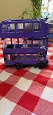 LEGO Harry Potter The Knight Bus Purple 40 plus figures and over 20 lbs of Legos