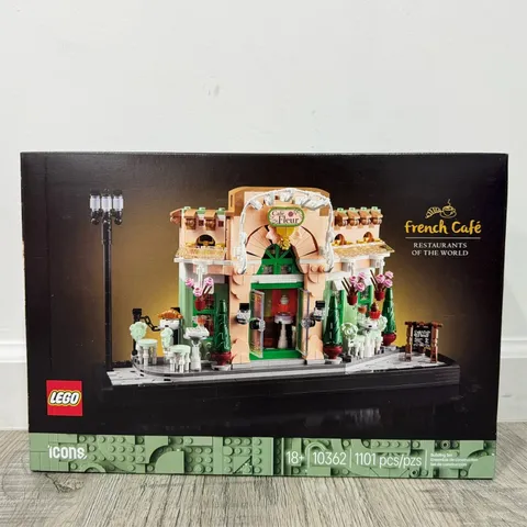 LEGO Icons French Cafe 10362 Building Kit 1101 Pcs Paris Display Decor Set New