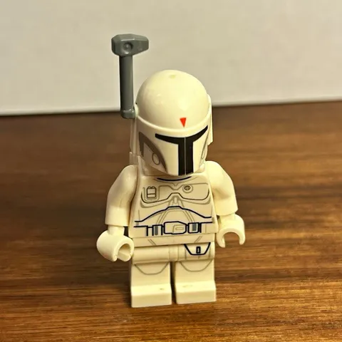 Lego Star Wars Boba Fett White Concept sw0631 minifigure