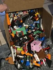 LEGO 20 lbs Pounds Random Parts Pieces Building Plates Blocks Washed Bulk Lot.