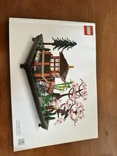 LEGO Instruction Manual for Tranquil Garden 10315. No Bricks