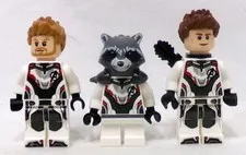 LEGO Marvel Quantum Suit Team Lot if 3 Rocket Thor Hawkeye