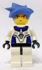 LEGO Exo-Force 7700 exf005 Hikaru Blue Hair Minifigure