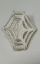 LEGO Minifigure Weapon Web Effect Medium Bar on Back White