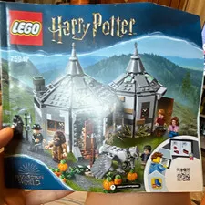 LEGO Harry Potter 75947 Hagrid's Hut: Buckbeak's Rescue full set