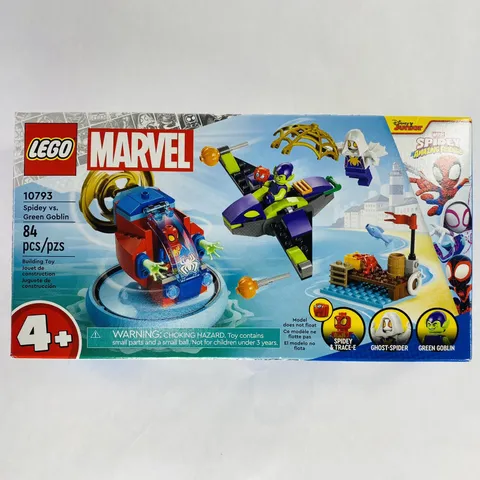 New! LEGO Marvel 10793 Spider-Man: Spidey Vs. Green Goblin Set Ghost Spider