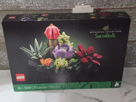 LEGO Icons Botanical Collection Succulents 10309 771pcs 18+ Brick Separator