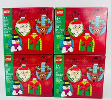 LEGO 40744 Christmas Ornament Selection 153pcs Brand New 4 Pack