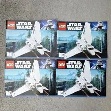 LEGO Star Wars Imperial Shuttle 10212 Illustrated Booklet Manuals Books 1-4