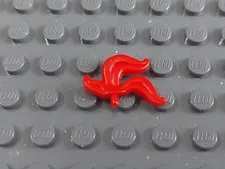 Lego 6071 Red Triple Feather Plume - Used
