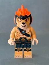 LEGO Legends Chima Minifig loc017 - Leonidas - Light Scratches/No Cracks