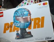 LEGO Technic 42175 McLaren F1 Oscar Piastri Helmet 793pcs w/ Display Stand