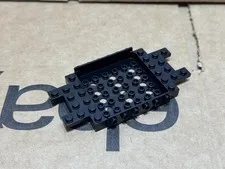 LEGO Parts - Black Vehicle, Base 6 x 12 x 1 - No 3385 - QTY 1