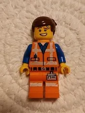 LEGO Emmet Minifigure The LEGO Movie Piece of Resistance Used