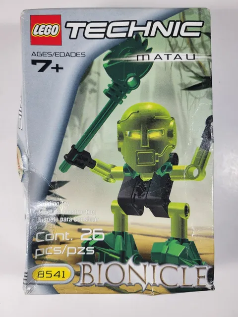 LEGO BIONICLE: Matau (8541) Unopened Crushed Box