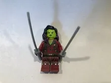 Lego minifig, Gamora, Dark Red Suit