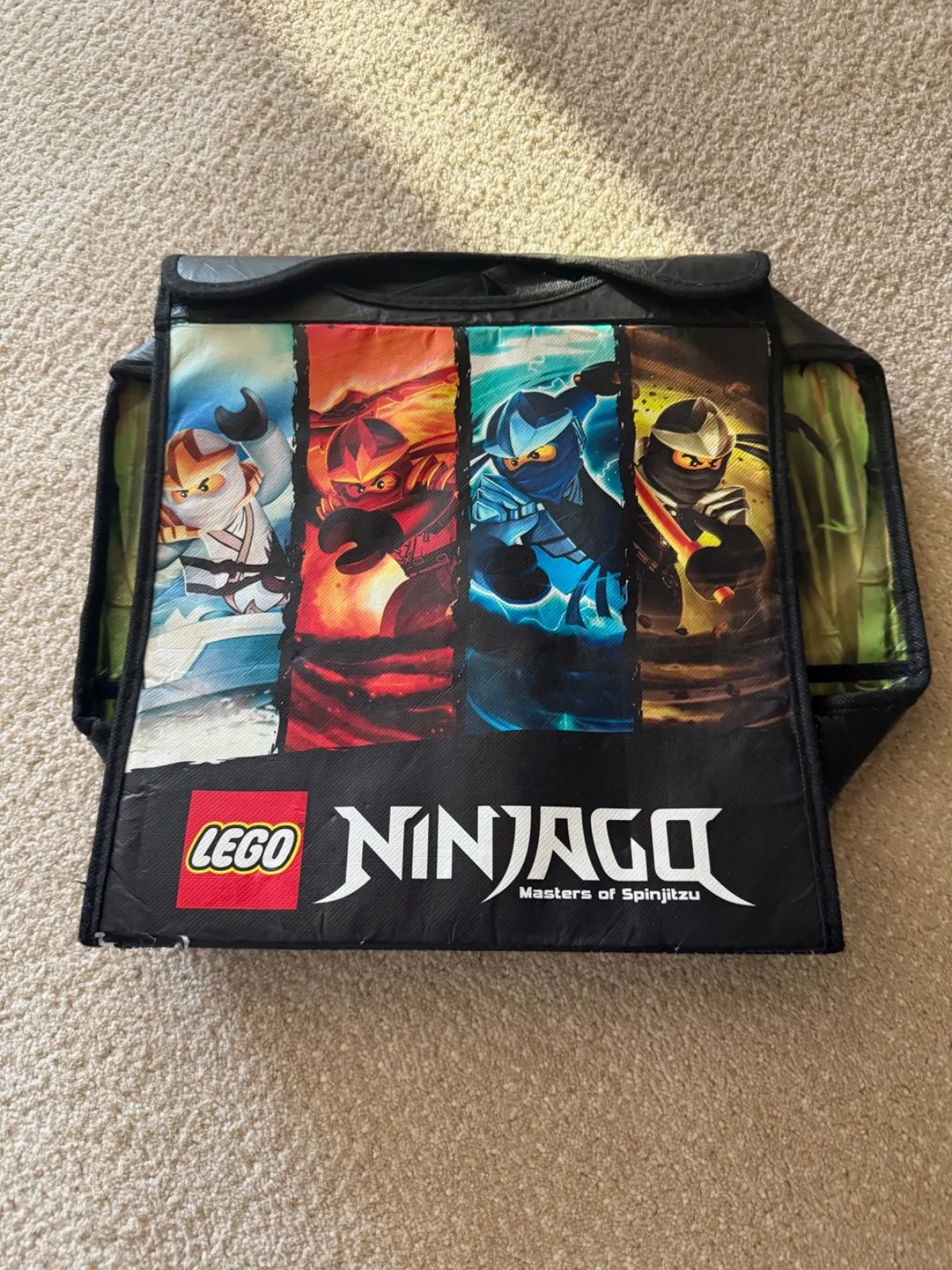 Lego Ninjago Masters of Spinjitzu Battle Arena Carry Case Play Mat