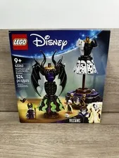Lego Disney Villains Maleficent’s Cruella De Vil’s Dresses 43262 New Sealed