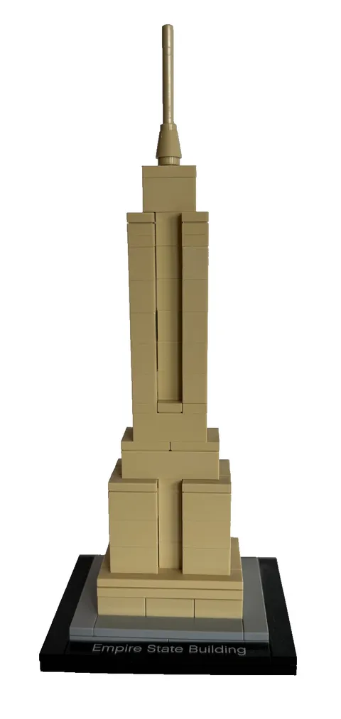 LEGO ARCHITECTURE: Empire State Building 21002 COMPLETE WITH MANUAL & BOX