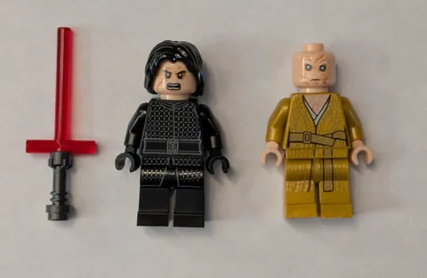 LEGO Kylo Ren And Supreme Leader Snoke Minifigures 75216 Snokes Throne Room NEW!