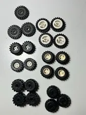 Vintage Lego Lot Wheels And Tires 1990’s Early 200’s