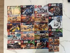 LEGO Star Wars Manuals Instructions  Lot Of 20 - No Bricks