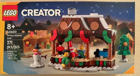 LEGO Creator 40602 Winter Market Stall 271 pcs Brand New Sealed - Retired