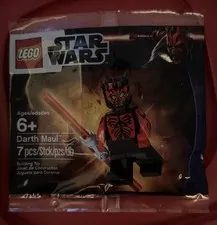 LEGO 5000062 Star Wars Darth Maul Printed Red Arms Exclusive Polybag NEW SEALED