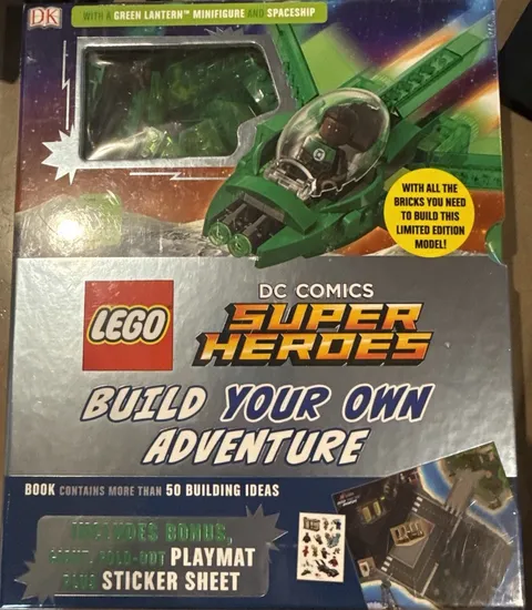 Lego DC Super Heroes Build Your Own Adventure Set! Green Lantern! FREE SHIPPING