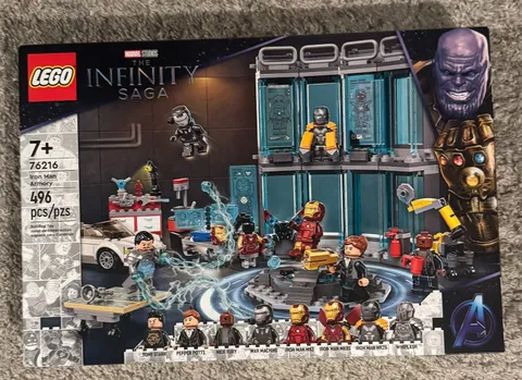LEGO 76216 Iron Man 2 Iron Man Armory Marvel MCU - Sealed / New