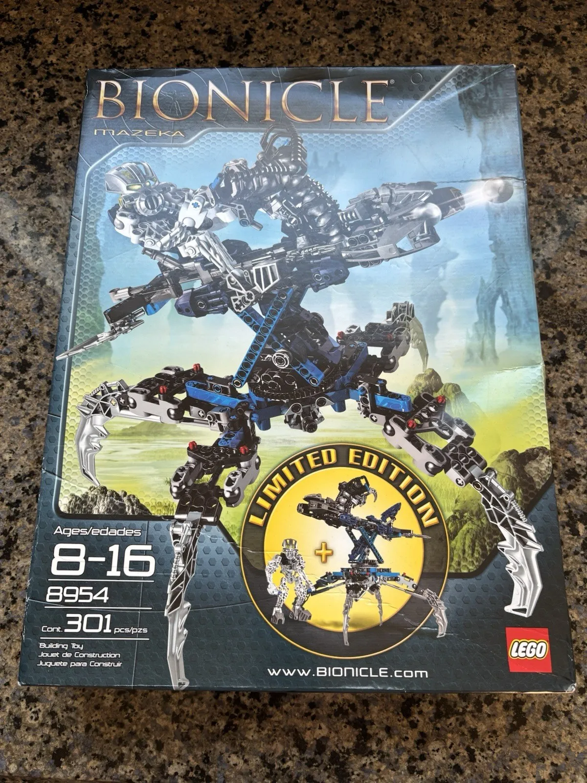 LEGO BIONICLE: Mazeka (8954) New Factory Sealed Nib Mint Condition