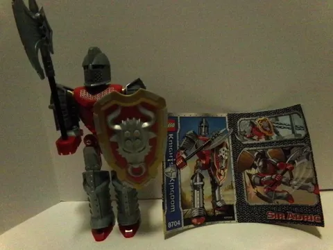LEGO Knights' Kingdom Sir Adric (8704) Complete with Instructions (No Canister)