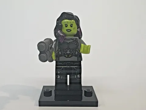 LEGO Marvel Guardians of the Galaxy Minifigure - Gamora Silver Armor - SH0388