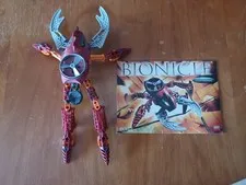 Bionicle Vohtarak Visorak red 2005 8742