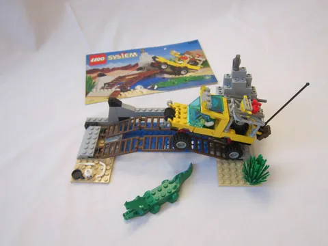 LEGO 6490 Amazon Crossing Outback Town, incl manual, complete 1997 set