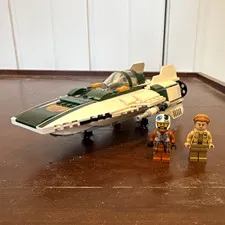 LEGO Star Wars Resistance A-Wing Starfighter (75248) 95% Complete