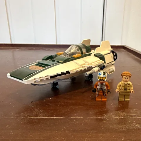 LEGO Star Wars Resistance A-Wing Starfighter (75248) 95% Complete
