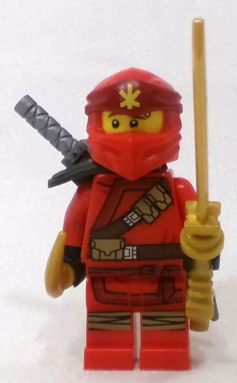 LEGO Ninjago Secrets Of The Forbidden Spinjitzu 70672 njo0531 Kai Minifigure