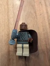 LEGO Star Wars Mace Windu Light-Up Lightsaber Minifigure sw0133 *Needs Battery*