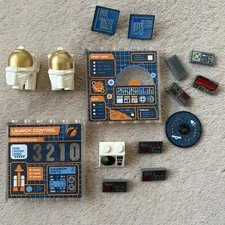 LEGO x Space Exploration: Misc. Pieces Lot (CTY / TWN / SH)
