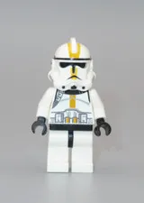 LEGO Star Wars Clone Trooper yellow markings minifigure 7655