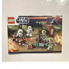 LEGO Star Wars Battle Pack 9489 Illustrated Manual Booklet Multilingual 2012