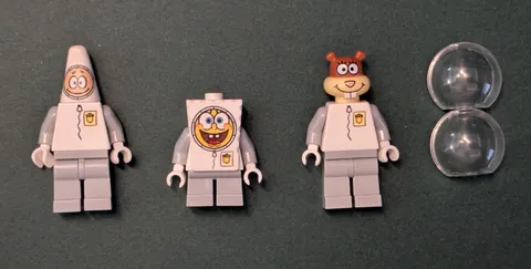 Lego Sandy Cheeks 3831 Spongebob Squarepants Patrick minifigure RARE RETIRED!