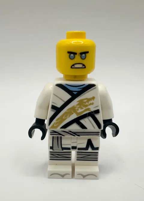 Lego Figure Minifig Ninjago The Movie Zane Ice Ninja Temple