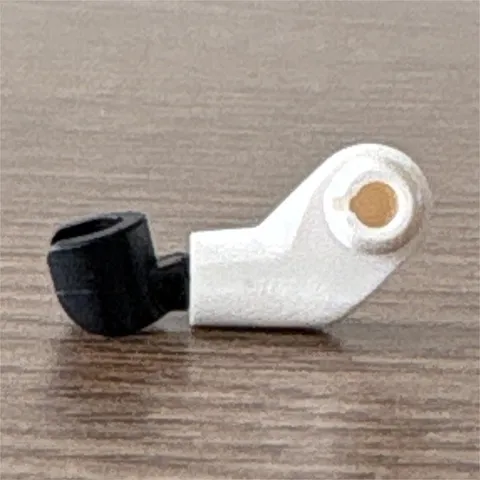LEGO Minifigure Arm White with Black Hand Plastic Part 1 Piece