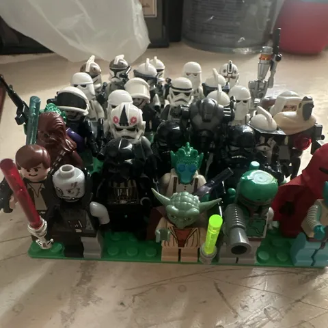 LEGO Star Wars Minifigure Lot - Clone Troopers, Yoda, Boba Fett & More